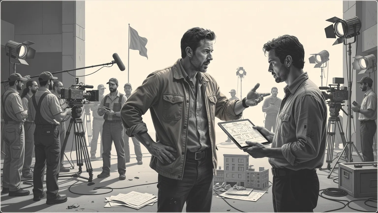 Ben Affleck ohjaamassa AI-avusteisten käsikirjoitusten kanssa Netflix-elokuvan kuvauksissa