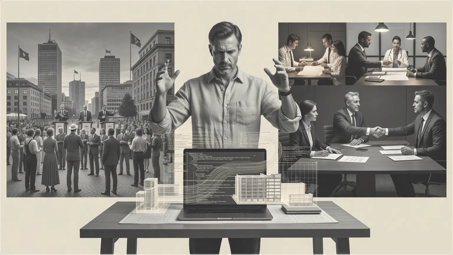 Kehittäjä johtaa koodia kuin orkesteria Claude Code -työkalulla