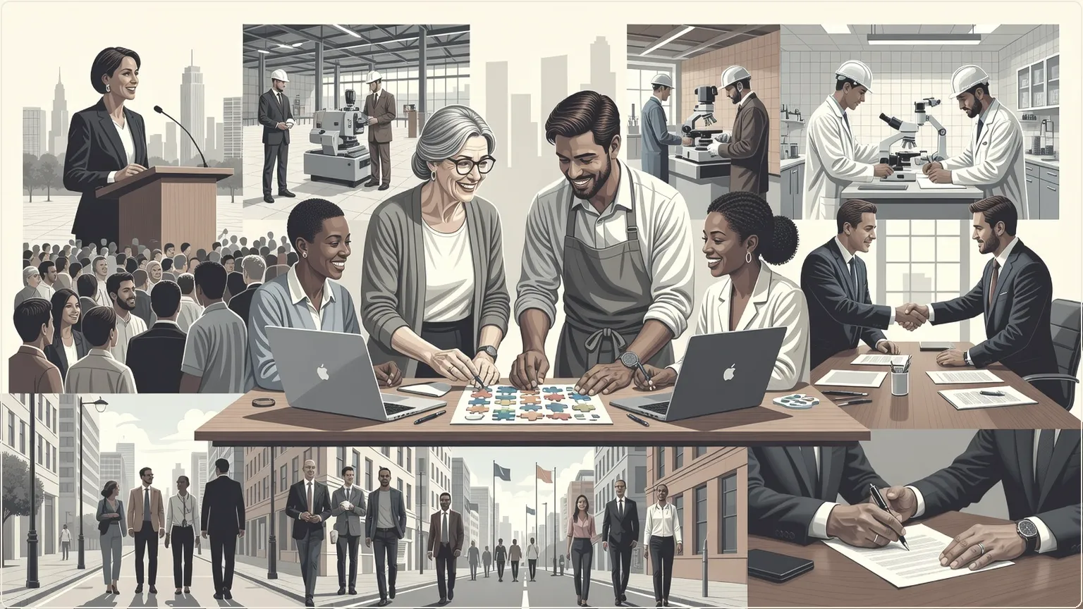 Non-coders building software intuitively with drag-and-drop interfaces